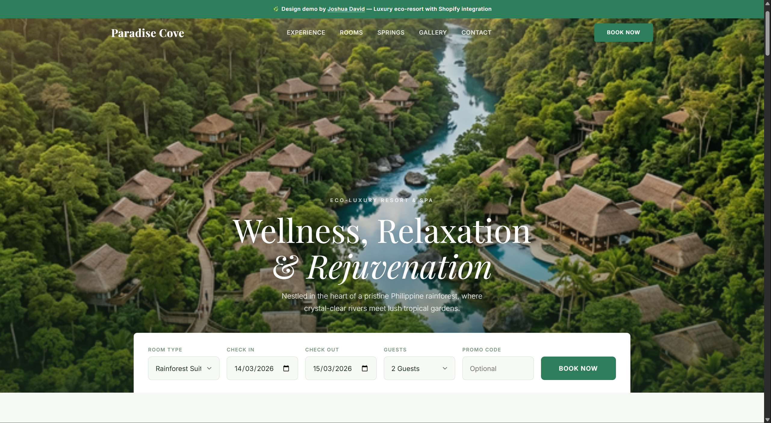 Shopify Hotel — Laguna